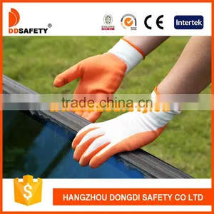 DDSAFETY 13 Gauge Color Nylon Liner Glove With Latex Coated thumbnail-2