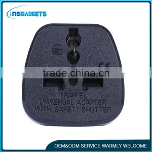 China Supplier Black uk Euro Plug Adapter thumbnail-3
