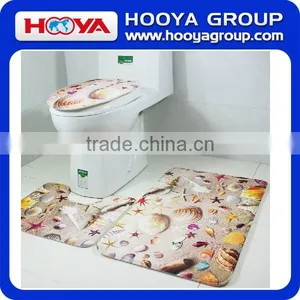 3pcs Bath Rug Toliet Seat/bath Mat /toilet Seat Cover thumbnail-1