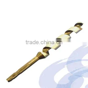 20*200mm Black Finished Polished Blade Hard Carbon Steel Wood Auger Drill Bit for Woodworking Tools thumbnail-1