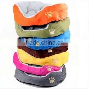 Pet 19-Inch & 26-Inch Bagel Bed for Pets , Blue & Cool Felling Pet Bed Kennel thumbnail-2