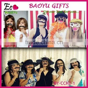 31Pcs/Set Fashion Funny Photo Booth Props Hat Mustache On A Stick Wedding Birthday Party Favor Wedding Props Wedding Decoration thumbnail-5