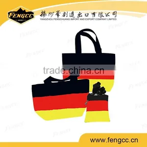 Promotion German Flag Cotton Shopping Bag Travel Bag thumbnail-1