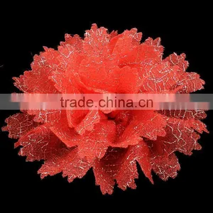 Handmade Fabric Flower Clip for Kids Hair Accessories thumbnail-6