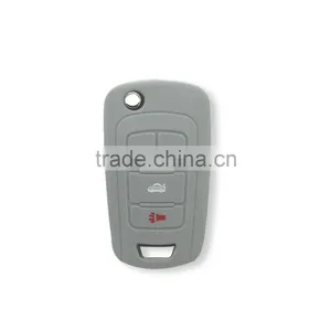2017 Oem Smart High Quality Car Remote Shell Popular Rubber Silicone Car Key Cover for Buick Folding Key Fob Cover thumbnail-3