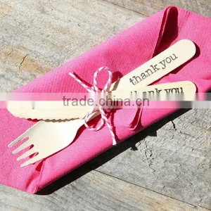 Factory Natural Deaign Bamboo Chinese Disposable Tableware Set thumbnail-4