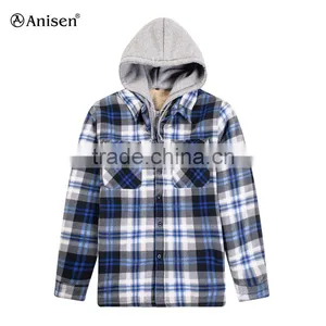 Wholesale Oem Clothing Custom Plain Fleece Men Jacket thumbnail-1