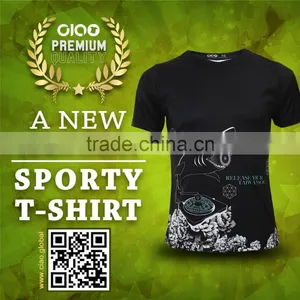 High Quality Clothing Wholesale 100% Cotton Plain Men t Shirt thumbnail-1