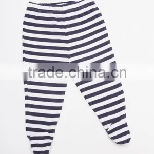 Stripe Footed Pajama Pants thumbnail-1