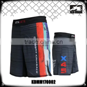 Mens Newest Polyester OEM Service Mma Shorts Wholesale and Retail thumbnail-1