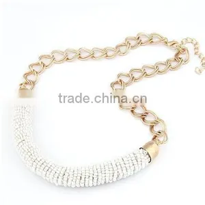 Zm33436a Fashion Jewelry 2017 Women Colorful Beads Choker Necklace thumbnail-3
