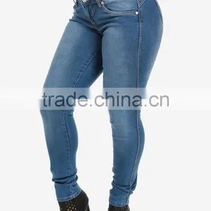 Wholesale Colombian Push up Jeans Levanta Cola thumbnail-3