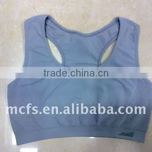 Sexy Half Seamless Tank Top thumbnail-1