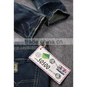 Men Ripped Jeans Wholesale Jeans Pants Top Design Trousers thumbnail-6