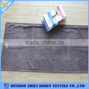 100% Polyester Non-slip Microfiber Yoga Towel / Micorfiber Towel Mat With PVC thumbnail-1