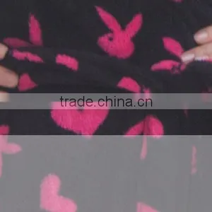 Women 100 Polyester Printed Hooded Adult Bathrobe thumbnail-6