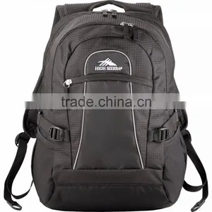 High Sierra Level 17" Computer Backpack - Has Front Zippered Pocket to Accommodate an MP3 Player and Comes With Your Logo. thumbnail-5