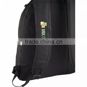 Incline Backpack - Has Two Zippered Main Compartments, Side Mesh Water Bottle Pocket, Accessory Snap and Comes With Your Logo. thumbnail-2