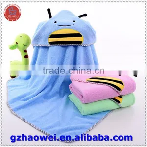 Absorbent Terry Hooded Baby Bath Towel thumbnail-1