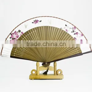 Sakura Bamboo Folding Fan,silk Fan thumbnail-1
