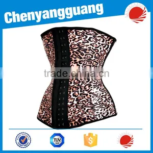 Leather Full Bust Steel Boned Corset thumbnail-6