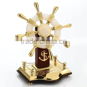 Exquisite Jade Rudder Desktop Set Gift Office Sets With Office Desk Decoration Gift thumbnail-1