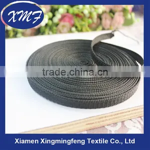 Custom 10mm Wide Black Color Flat Shape Polypropylene pp Webbing for High Quality thumbnail-1