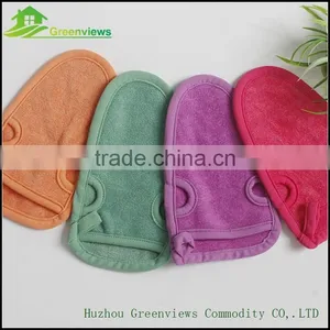 Wholesale Bath Sponge Brush Shower Scrubbers Nylon Exfoliating Bath Glove thumbnail-3