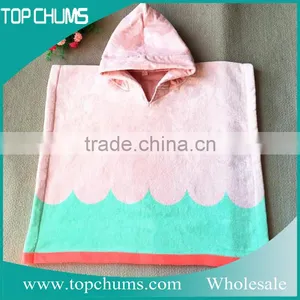 Wholesale Animal 100% Cotton Organic Bamboo Terry Embroidery Baby Bath Towel With Hood thumbnail-6