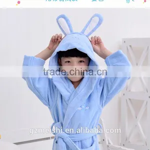 Hot Selling Wholesale Welsoft 100% Cotton Baby Bathrobe Sleeveless Bathrobe thumbnail-3