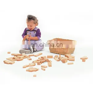 Early Education Kindergarten Solid Wooden Montessori Material Blocks Sets For Perschool Kids thumbnail-4