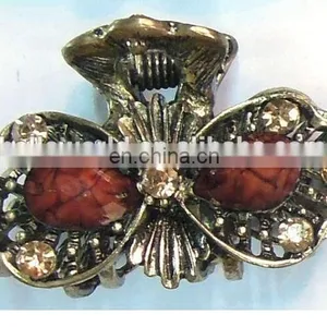 Wholesale Alloy Hair Claw Clip With Rhinestone for Women thumbnail-5