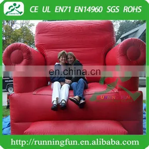 Giant Advertising Inflatable Chair, Inflatable Chesterfield Sofa thumbnail-2