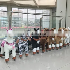 HI EN Kids Pedal Horse Mechanical Walking Horse Toy thumbnail-1