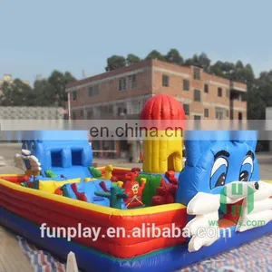 Attractive! 0.55 mm Pvc Amusement Park Inflatable Playground for Adult or Kid Hot Sale thumbnail-1