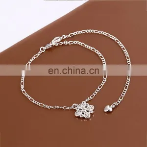 Wholesale Silver Plated Traditional Indian Anklets for Babies Foot Jewelry thumbnail-4