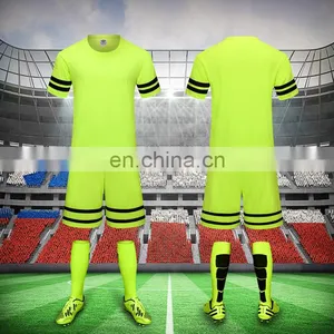 2017 Soccer Wear Top Thai Dry Fit Cheap Custom Sublimation Training Soccer Uniform Jersey Shirts Sets for Teams Bulk Wholesale thumbnail-5