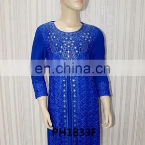 Dubai Fashionable Muslim Designer Kids Wear Abaya Dress thumbnail-3
