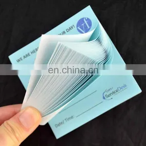 Factory OEM Personalized Design Printed Custom Adhesive Tear off Notepad thumbnail-4