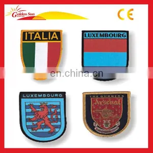 High Quality Hot Selling Bright Custom Woven Patches thumbnail-1