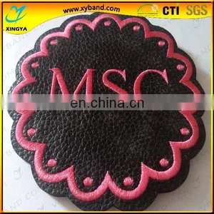 Round Leather 3D Effect Badges thumbnail-1