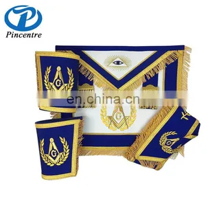 Wholesale Masonic Regalia Apron ,Masonic Regalia Cuff,Master Mason Apron thumbnail-1