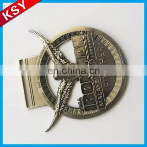 Golden China Supplier Best Price Design Souvenir Coin Rectangle Medal thumbnail-1