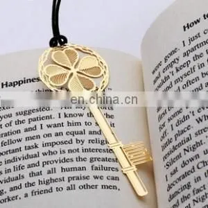 Factory Price Etched Custom Bookmarks With Tassels thumbnail-5