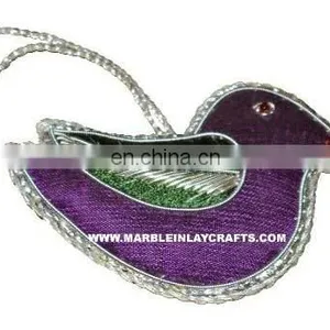 Bird Shape Christmas Ornaments thumbnail-1