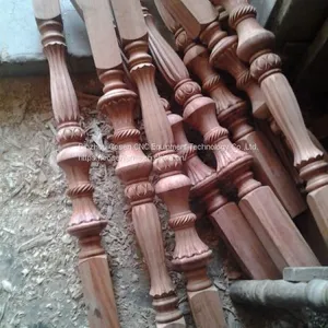 Famous COSEN CNC Wood Turning Lathe Machine for Wood Stair Case, Legs thumbnail-4