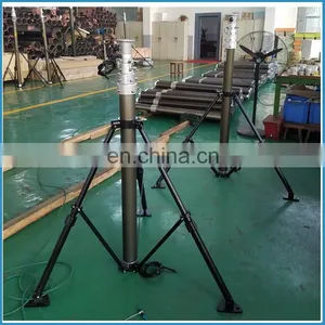 4.5 Meter Push up Quick Deploy Mobile Mast thumbnail-6