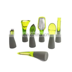 Kitchen Accessories Food Grade Plastic Lemon Squeezer Grater Peeler Opener Kitchen Gadgets Fruit Tools thumbnail-1