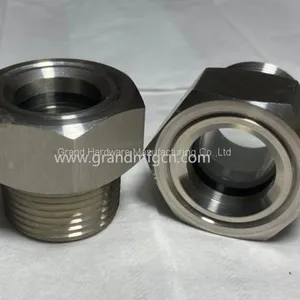SS304 Oil Level Sight Glass Oil Gauge for Gearbox Oil Container Gasoline Oil Tank 1500PSI thumbnail-3