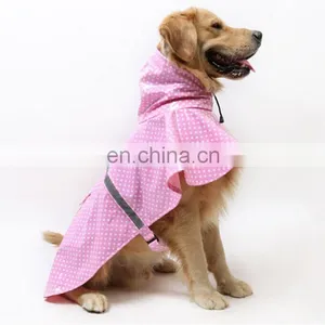 Hot Selling Reflective Pet Raincoat Waterproof Pet Clothing Dog Clothes thumbnail-5